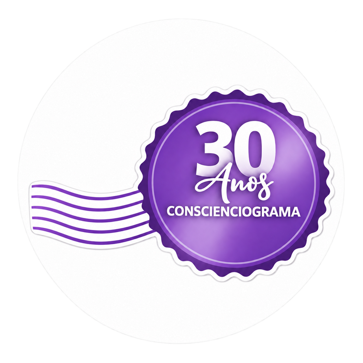 Selo 30 anos Conscienciograma